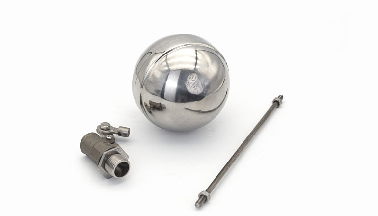 DN15 Male Thread Water Tank Ball Stainless Steel Flow Control Float Sensor Valve