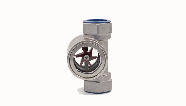 DN8/DN10/DN15/DN20/DN25 BSPT Female Window Sight Glass Flow Indicator