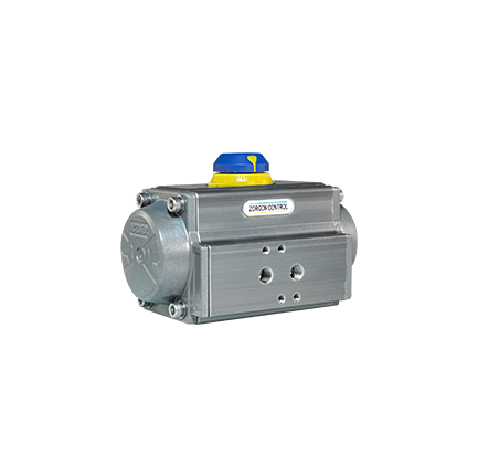 Inspection method of pneumatic actuator